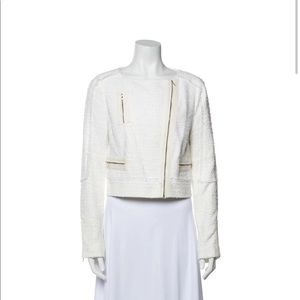 J Brand Tweed Annette Biker Jacket size 2, barely worn